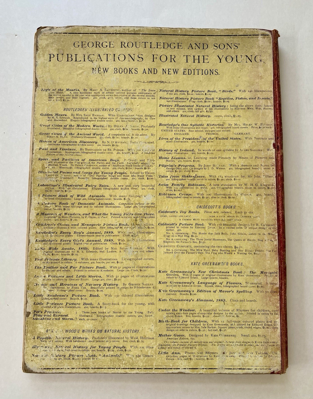 Routledge’s Picture Scrap Book ~ Routledge & Sons ~ 1880s Edition