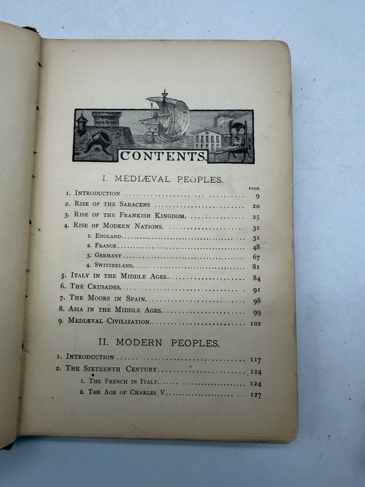 Brief History Ancient Medieval Modern People HC Modern History Barnes 1883