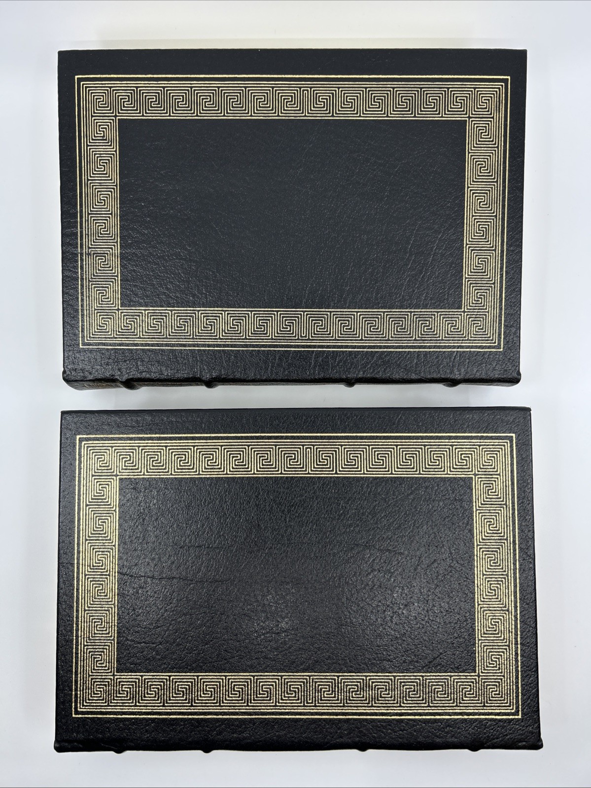 EASTON PRESS The Iliad & Odyssey Homer Leather Greek Classics Epic Poems Fagles