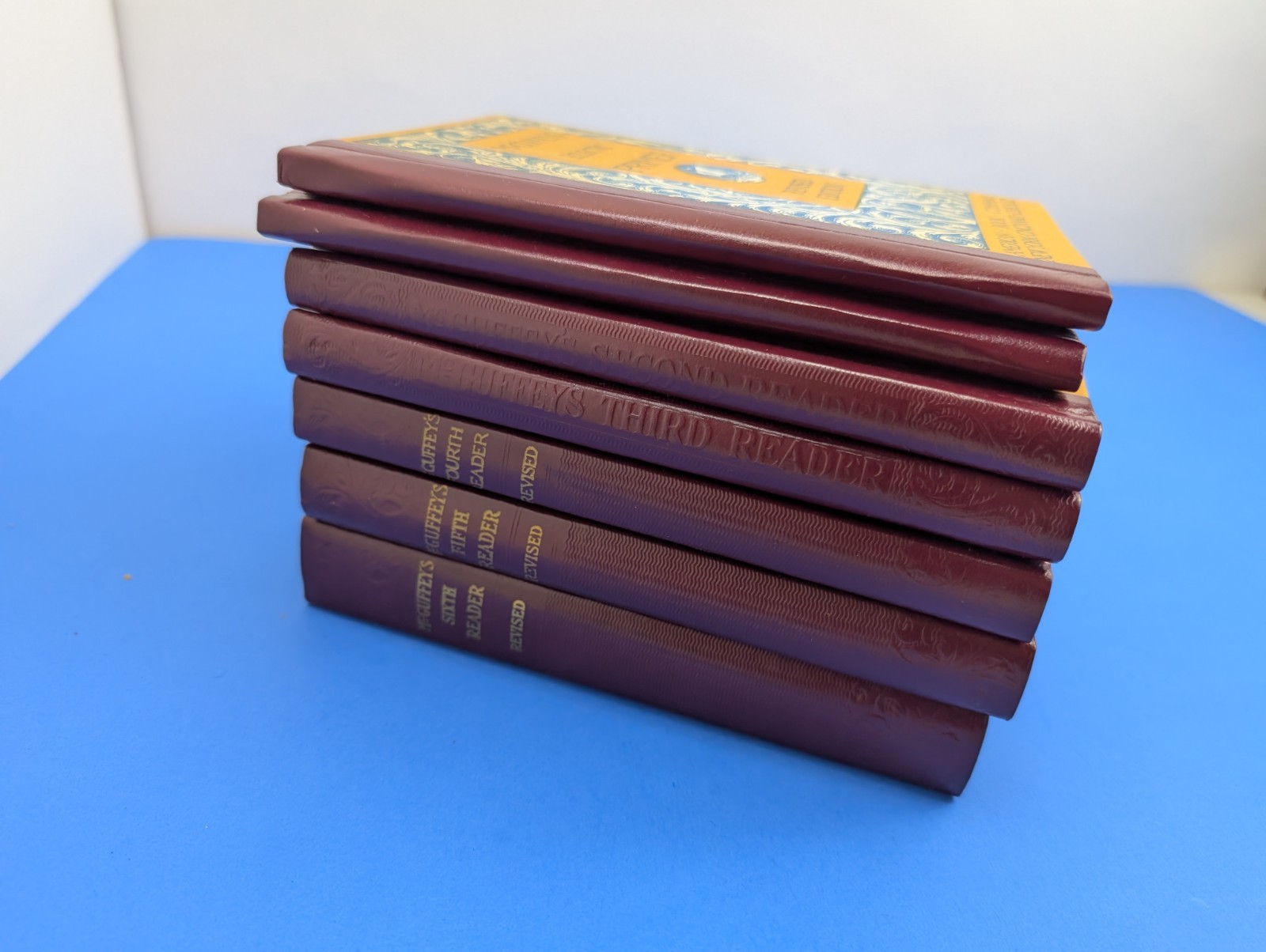McGuffey’s Eclectic Readers Primer 1-6 Set Revised Edition American Book Company