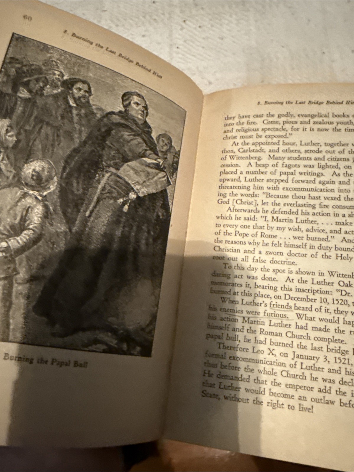 The story of Luther by WG Polák rare book antique