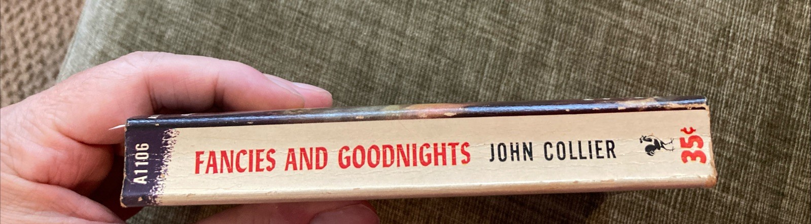 Fantasy Vintage Pb, Fancies & Goodnights, Collier, Bantam A1106, 1pb 1953, pg G