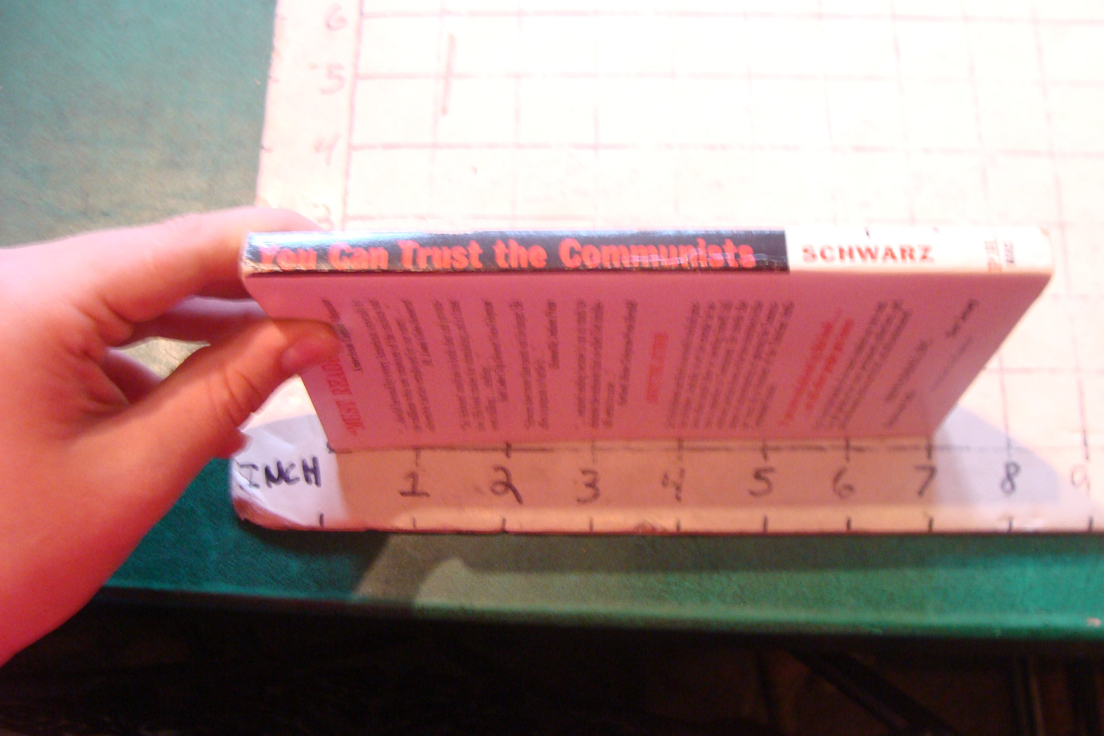 UNREAD High Grade Pbk: YOU CAN TRUST THE COMMUNISTS fred schwarz 1962, 186pgs