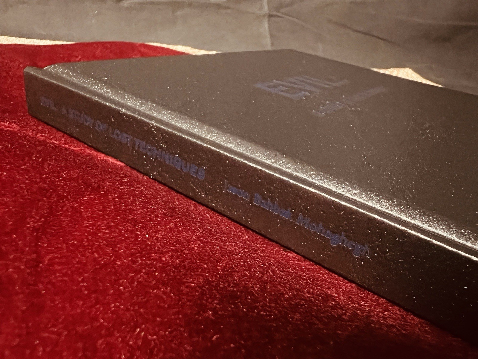 Scarlet Imprint EVIL: A Study of Lost Techniques Mohaghegh Limited HC 2025