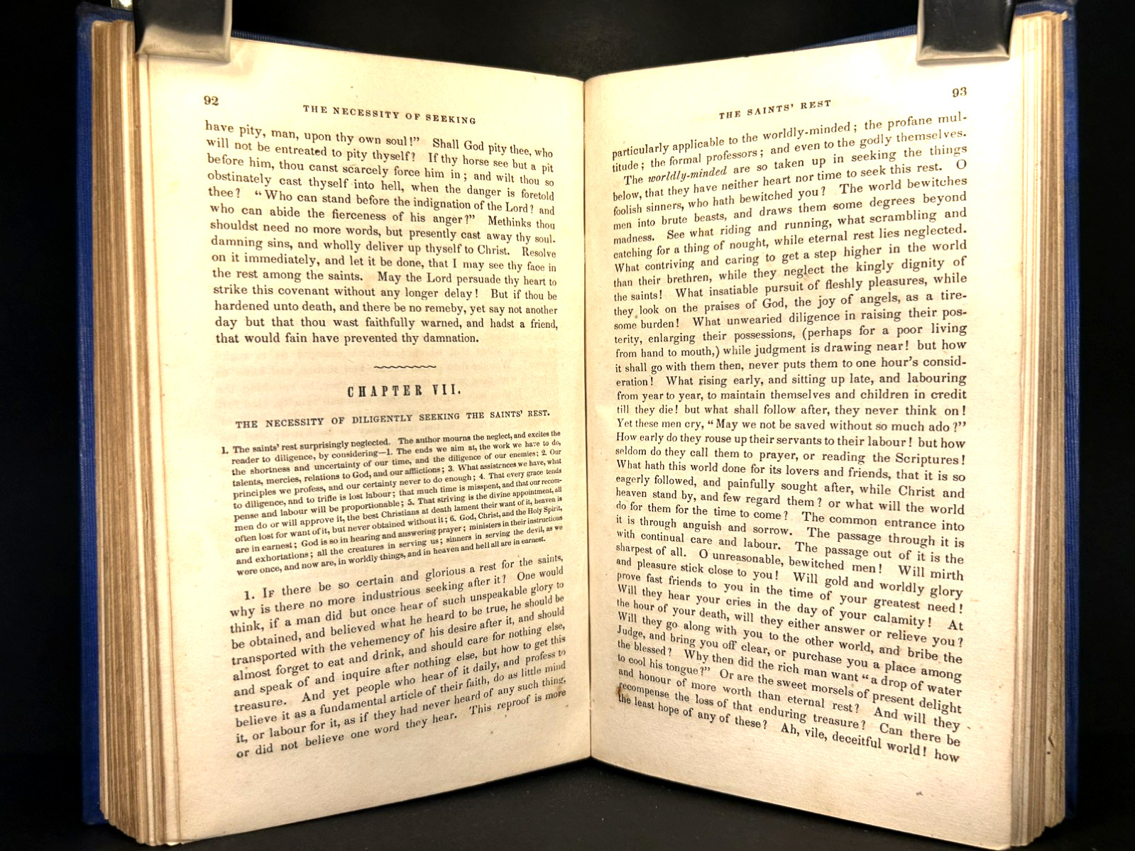 Antique Christian Classics-Richard BAXTER’S CALL & SAINTS’ EVERLASTING REST 1854