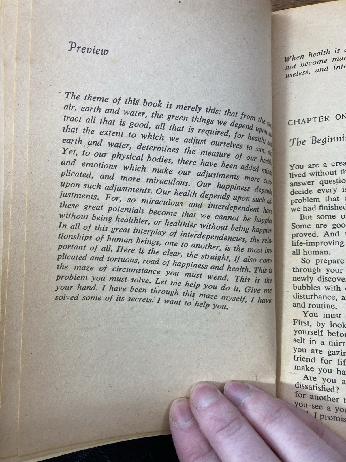 Be Happier, Be Healthier Vintage Self Help Book Gayelord Hauser 1952