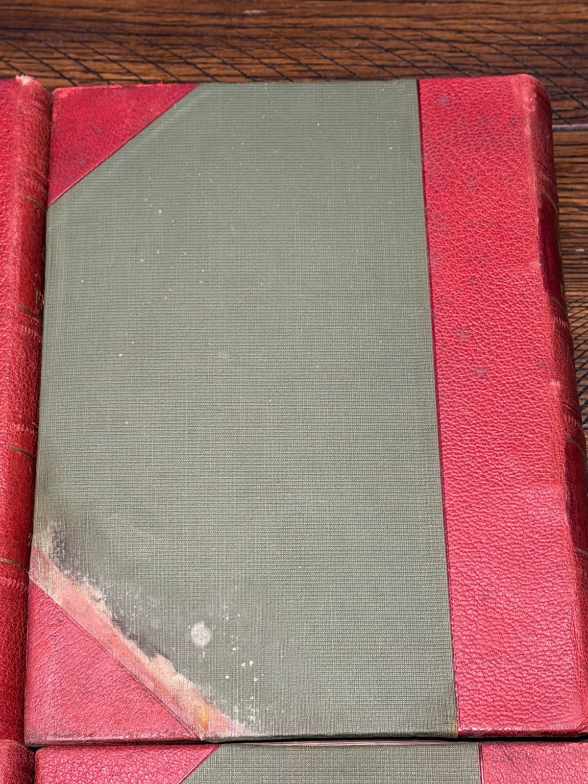 1902 School Library Encyclopedia Complete 4 Vol Set Bellows Bros Leather Bound