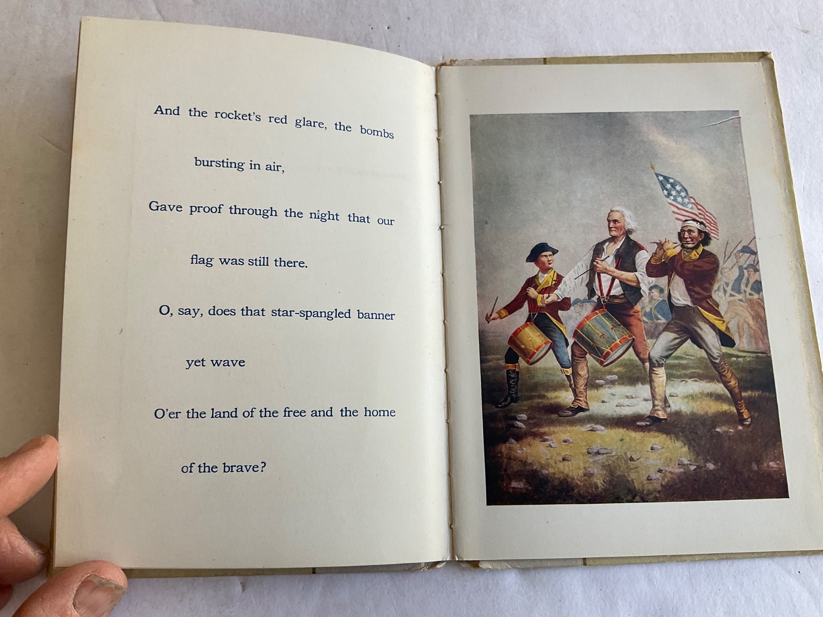 1907 Cupples and Leon STAR SPANGLED BANNER Book Francis Scott Key FREE SHPG