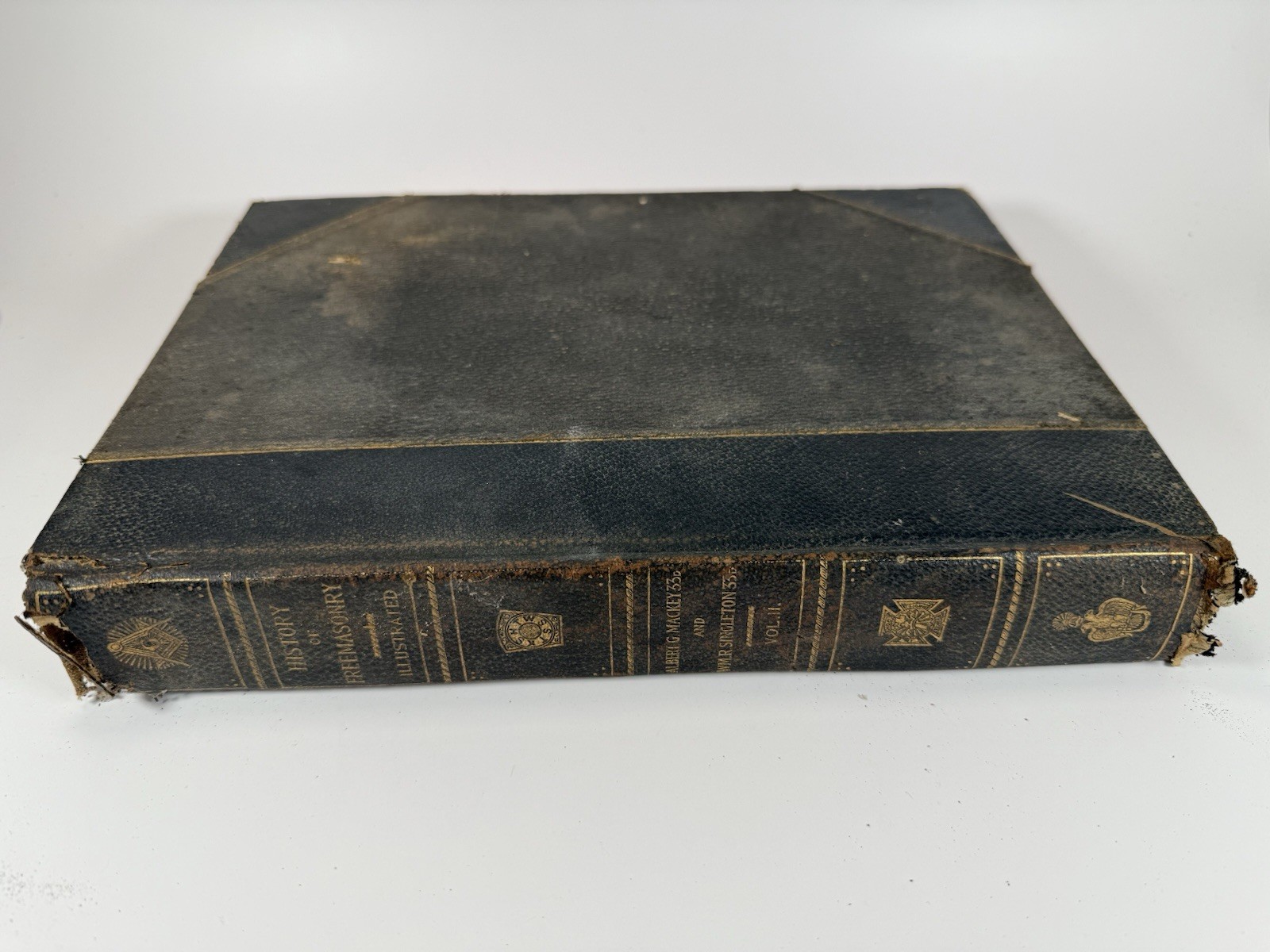 History of Freemasonry Illustrated Vol 2 (1906) Mackey Singleton Masonic Rare