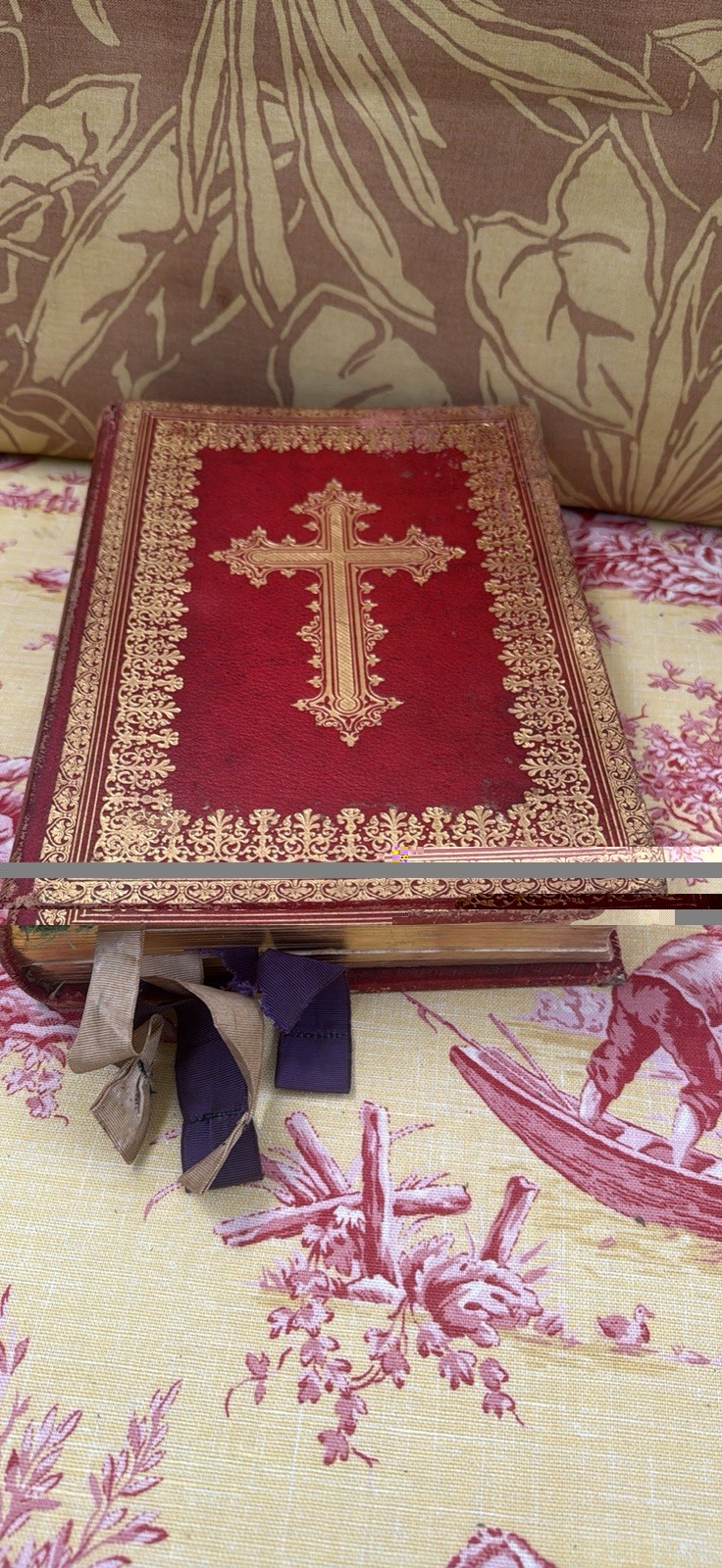 1923 MISSALE ROMANUM ANTIQUE MASSIVE FINE LEATHER BINDING GERMANY
