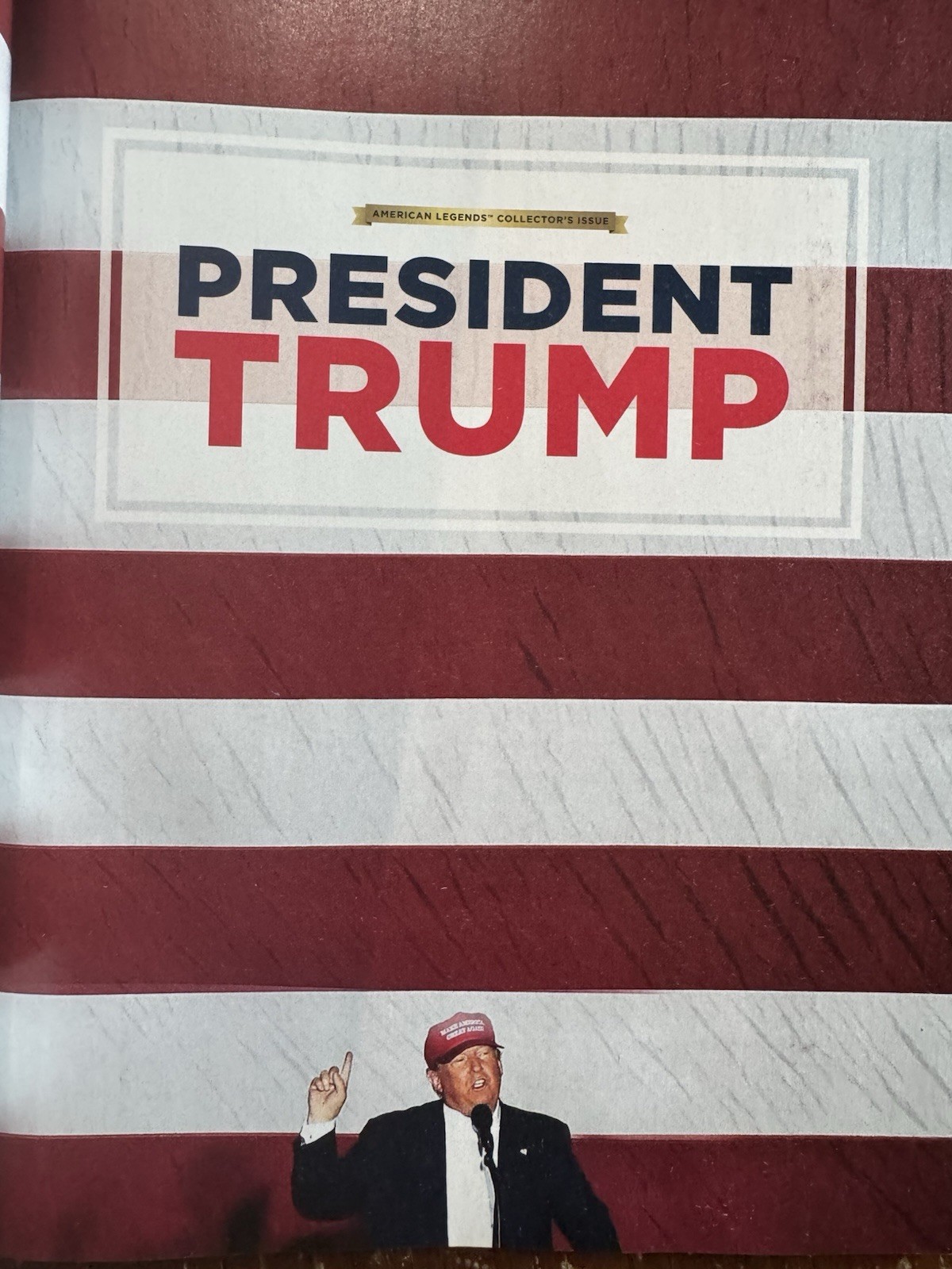 PRESIDENT TRUMP MAGAZINE A360 Media DONALD TRUMP Brand New MAGA