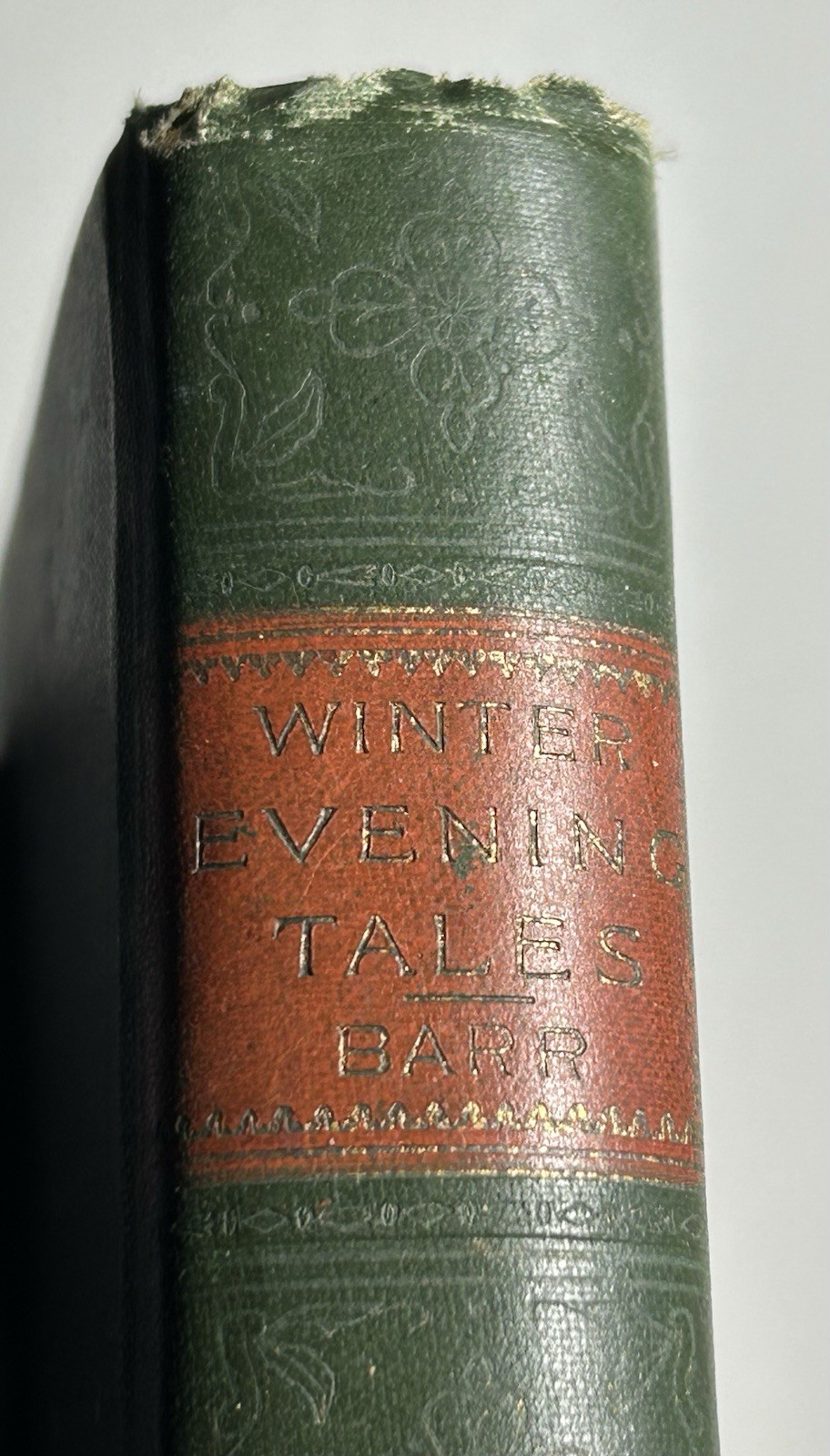 Winter Evening Tales by Amelia E. Barr 1896 Antique Book The Christian Herald