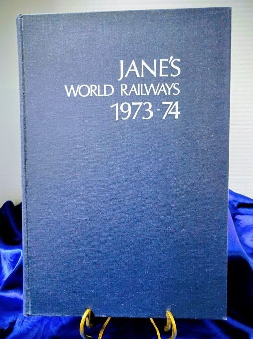 Jane’s World Railways 1973–74, 16th EDT. By Henry Sampson, Oversized HC/DJ