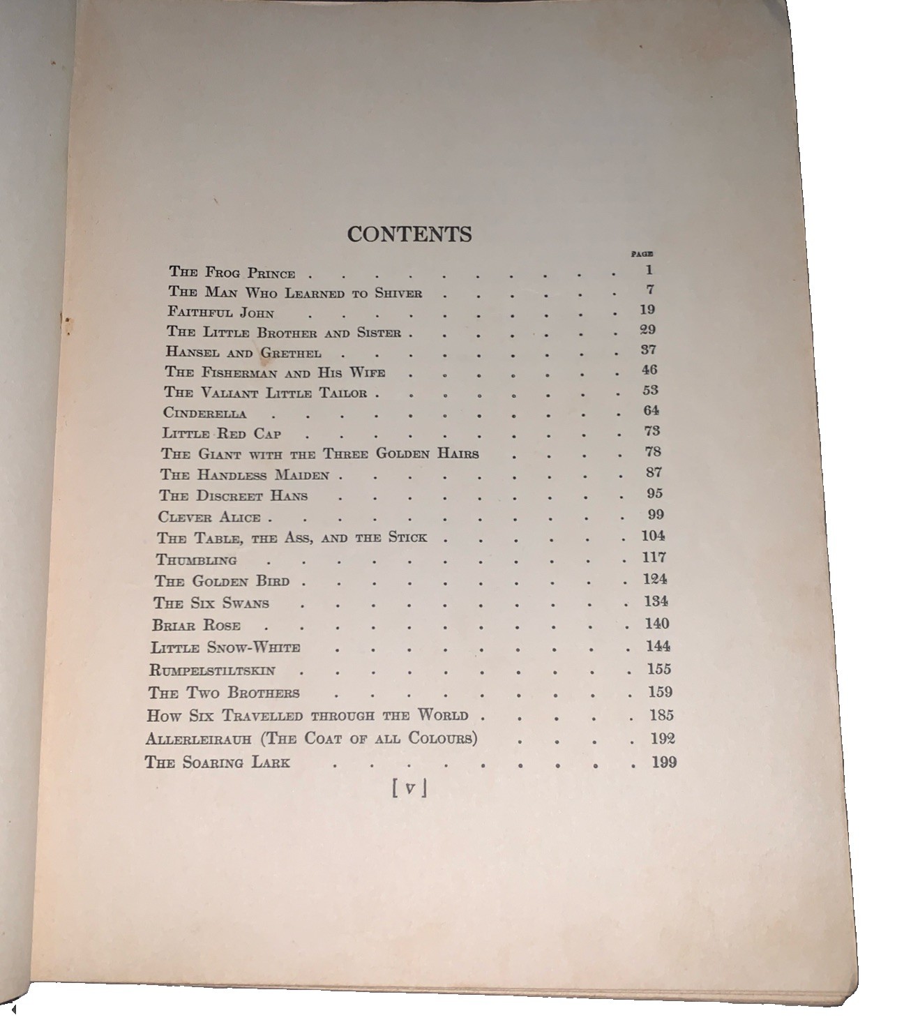 ” GRIMM’S FAIRY TALES ” 1942 HC/ELENORE ABBOTT ILLUSTRATIONS