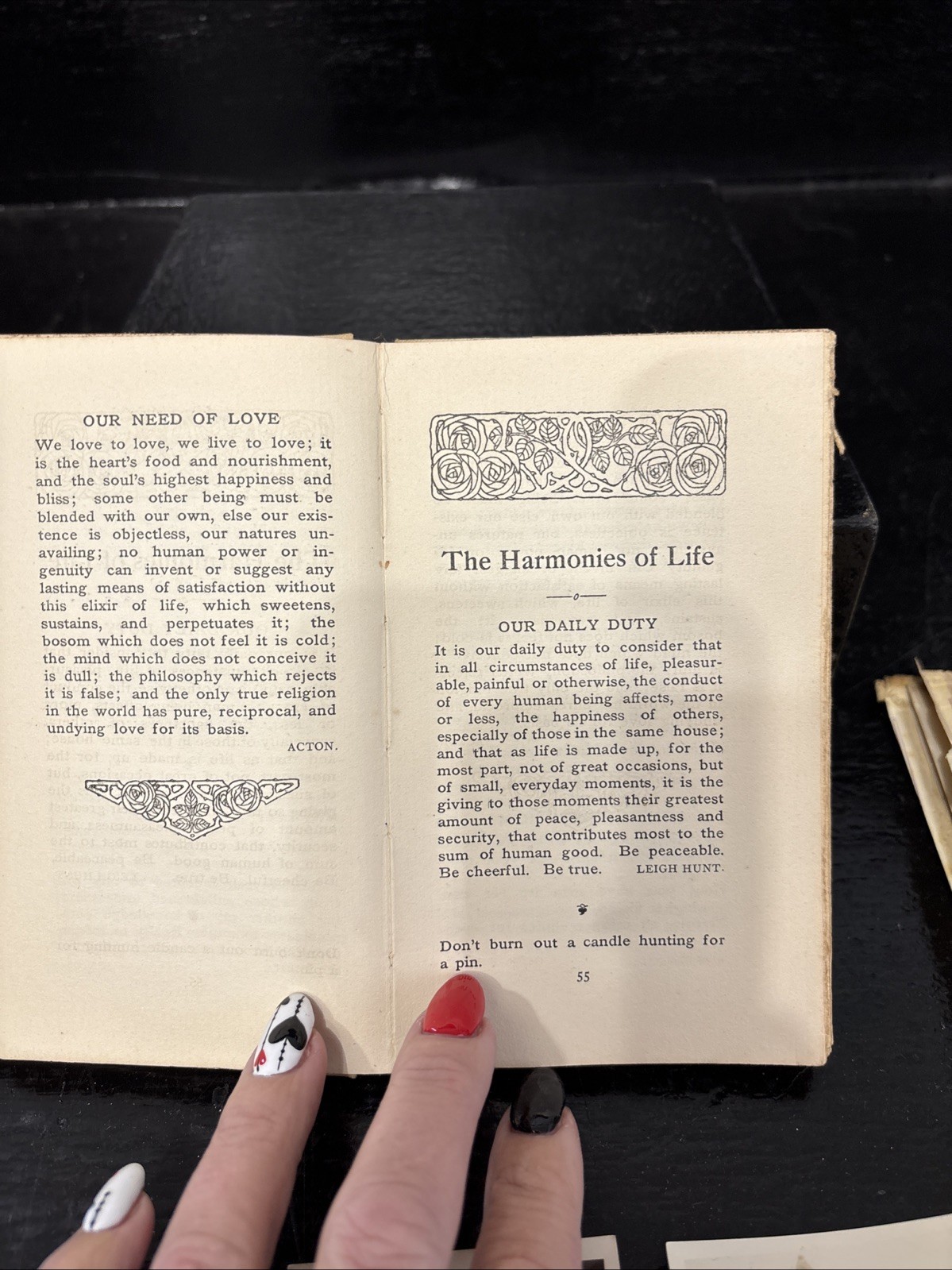 Rare Antique 1920’s Book Life’s Common Way With Photos Of Owner Inspirational