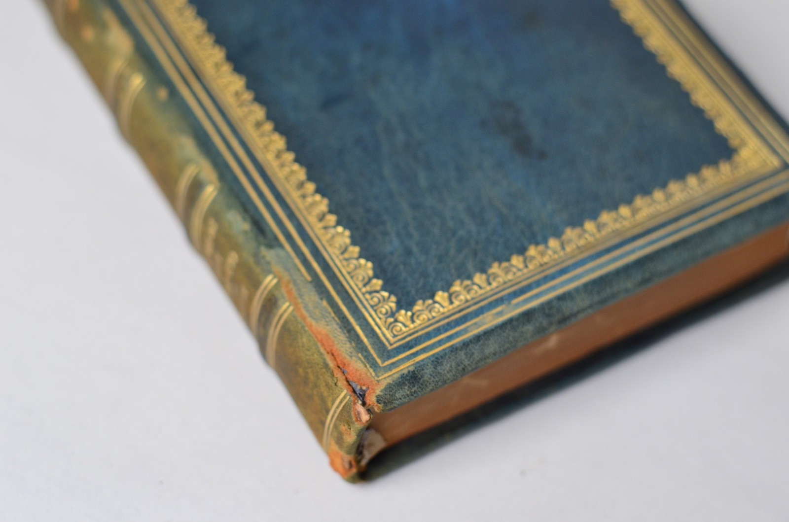 Antique Leather Bound Old Court Life in France by Frances Elliot c. 1880 – Vol I