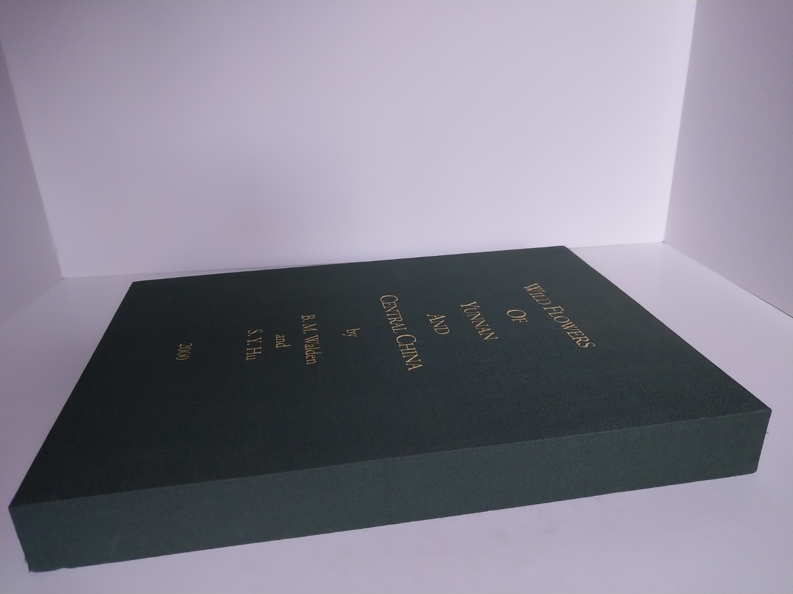 *Rare* Wild Flowers Of Yunnan And Central China By Walden & Hu 2000 HC