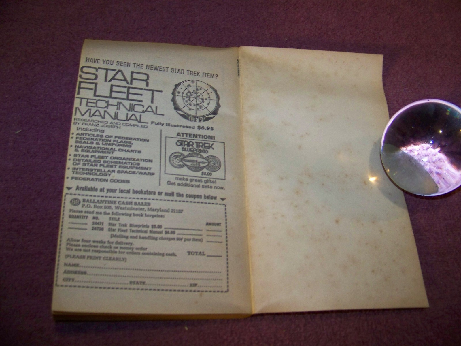 Star Trek Log Six 1976 Vintage Paperback by Alan Dean Foster