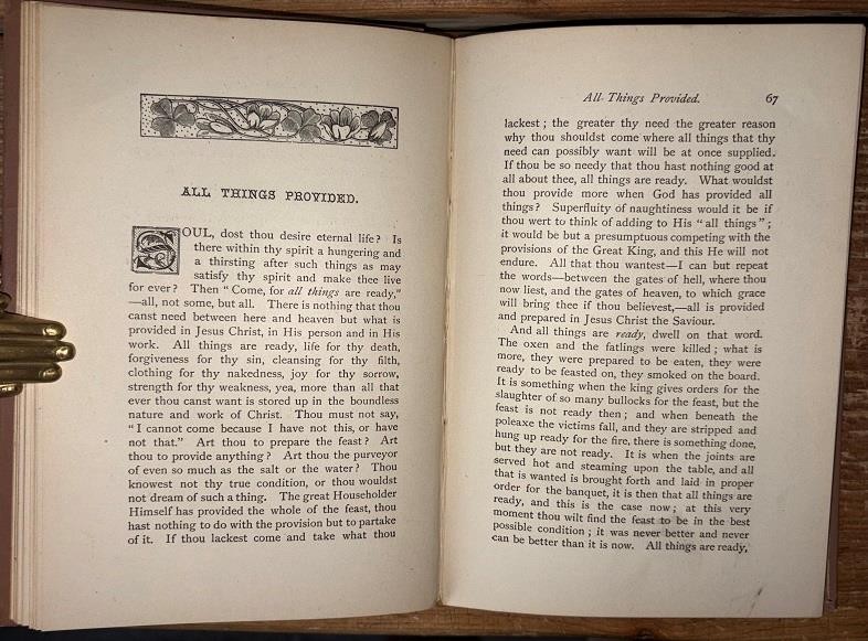 1896 1st Ed. Charles Spurgeon ‘Words of Advice For Seekers’ Baptist Theology