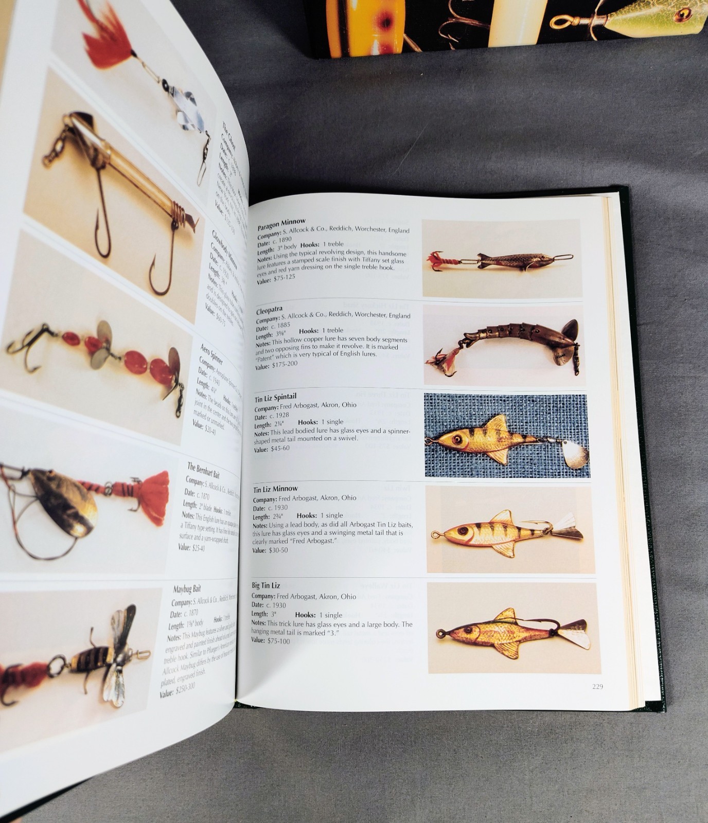 RARE Signed Fishing Lure Collectibles Book LTD ED /450 Slipcase 1st Edition
