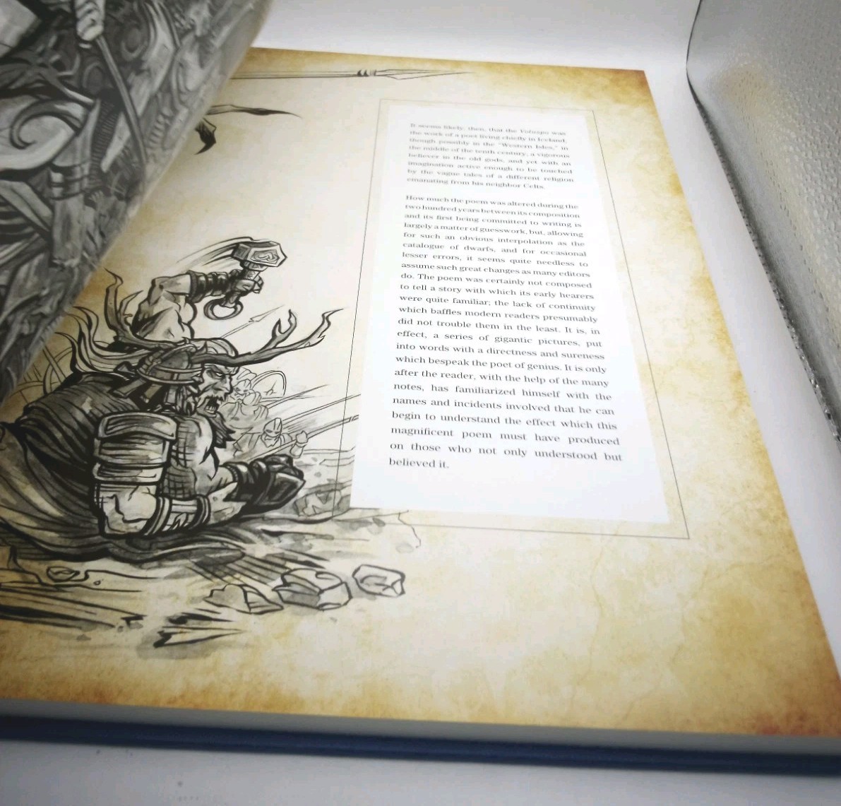 SIGNED by illustrator Sam Flegal: “Voluspa,” the Poetic Edda in English, Norse
