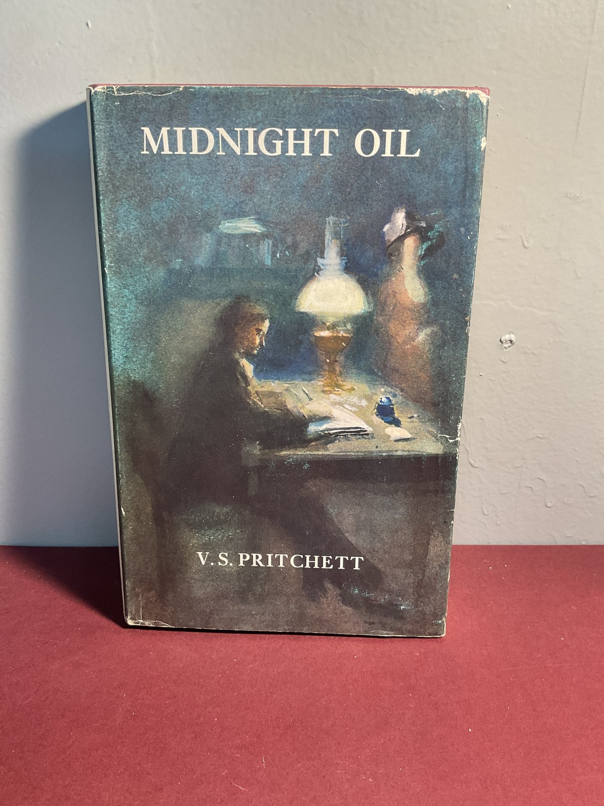 Midnight Oil by V. S. Pritchett Signed Inscribed 1st Edition 1971 Hardcover w/