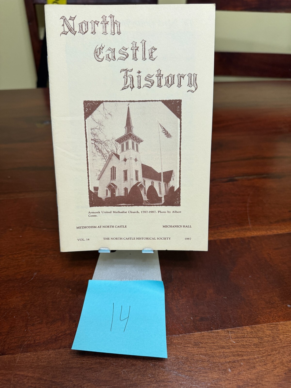 NORTH CASTLE NEW YORK (NY) HISTORY VOLUME #14 – 1987 BOOK