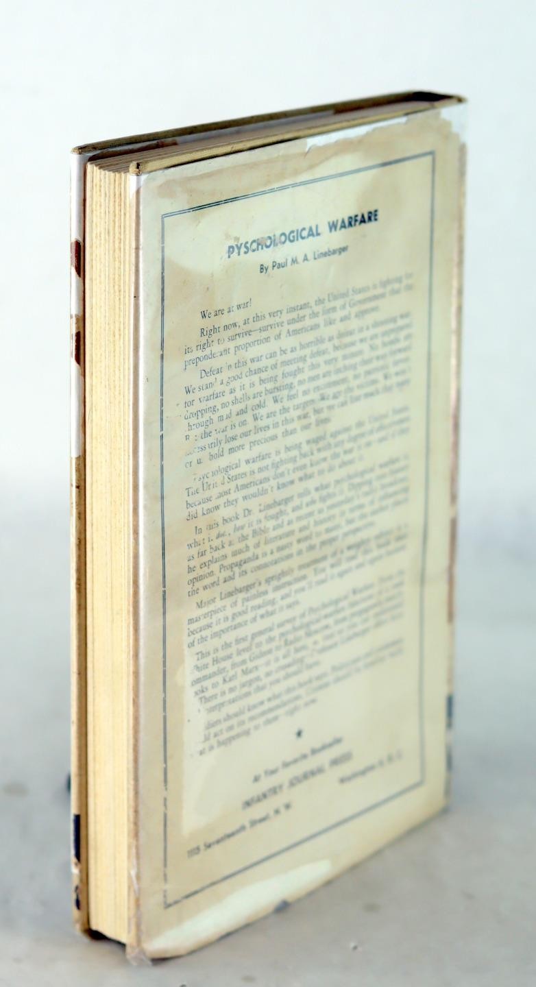 Paul M A Linebarger Cordwainer Smith 1st Ed 1948 Psychological Warfare HC w/DJ