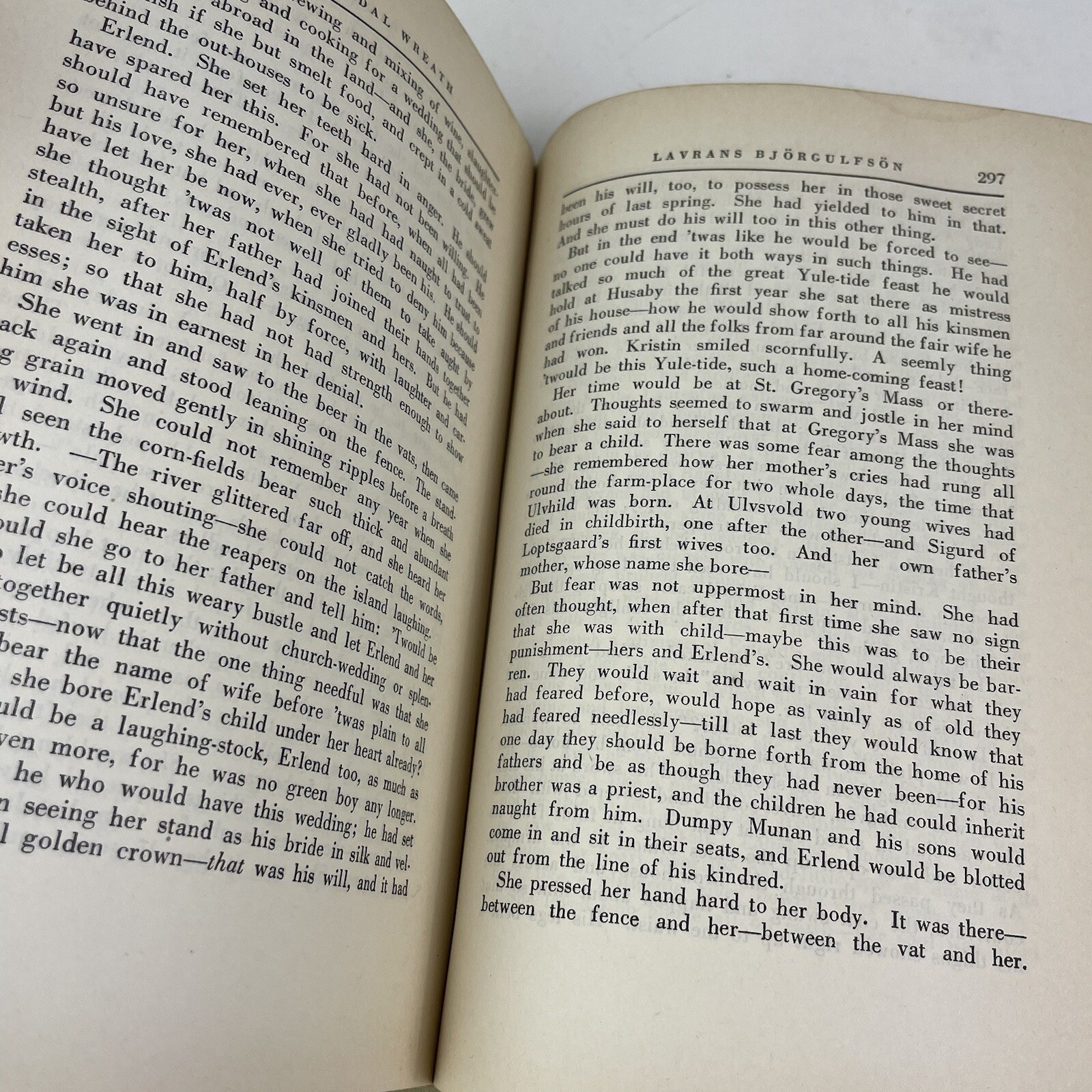 Kristin Lavransdatter By Sigrid Undset Vintage 1929 Rare Version None On eBay