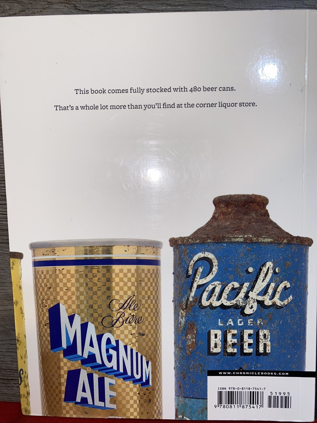 Beer A Genuine Collection of Cans by Dan Becker & Lance Wilson Book 480 beer can