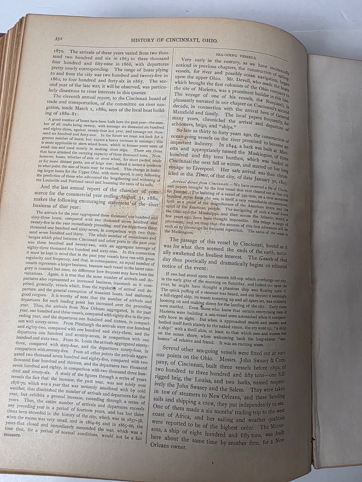 HISTORY OF CINCINNATI, OHIO WITH ILLUSTRATIONS 1881
