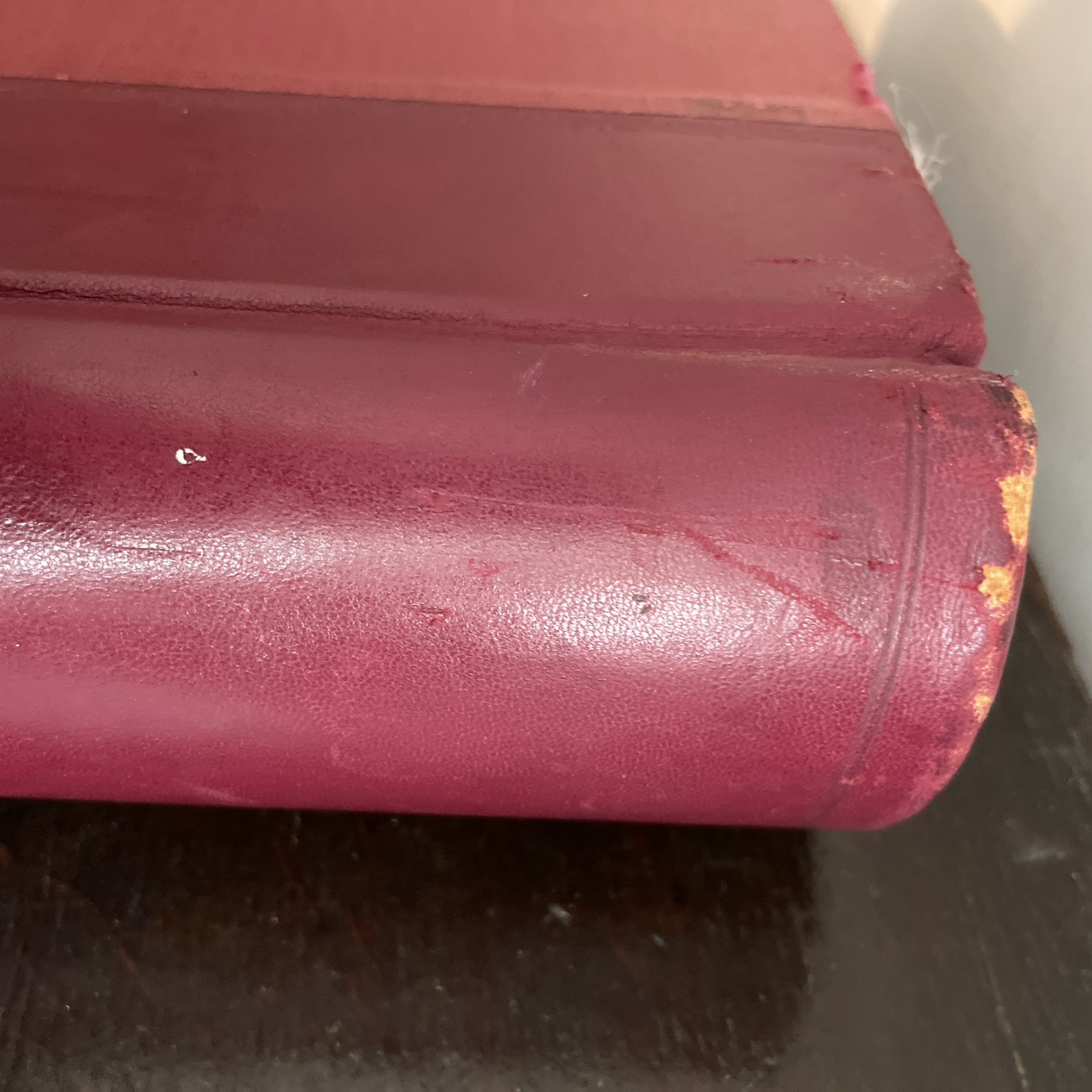 Vintage Bespoke Leather Ledger 6KG Oversized A to Z Barrow Printing Co UNUSED