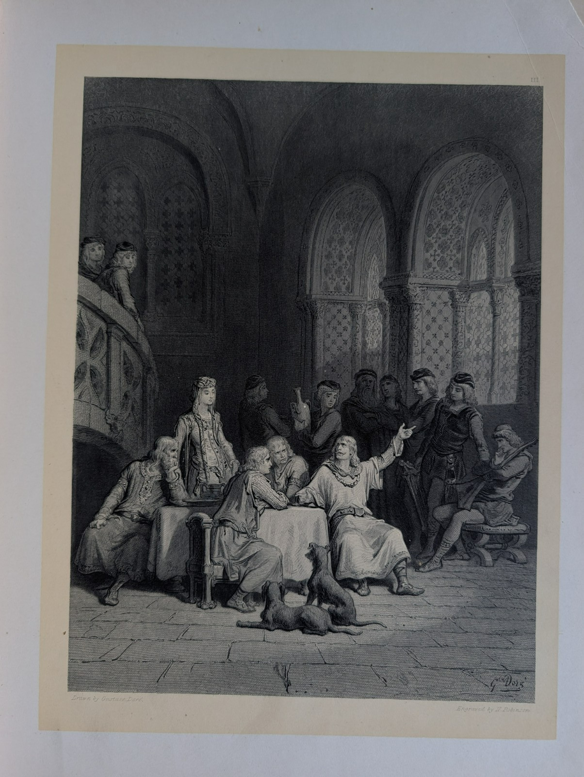 The Story of Elaine Lily Maid of Astolat 1871 Nine Gustave Dore Illustrations