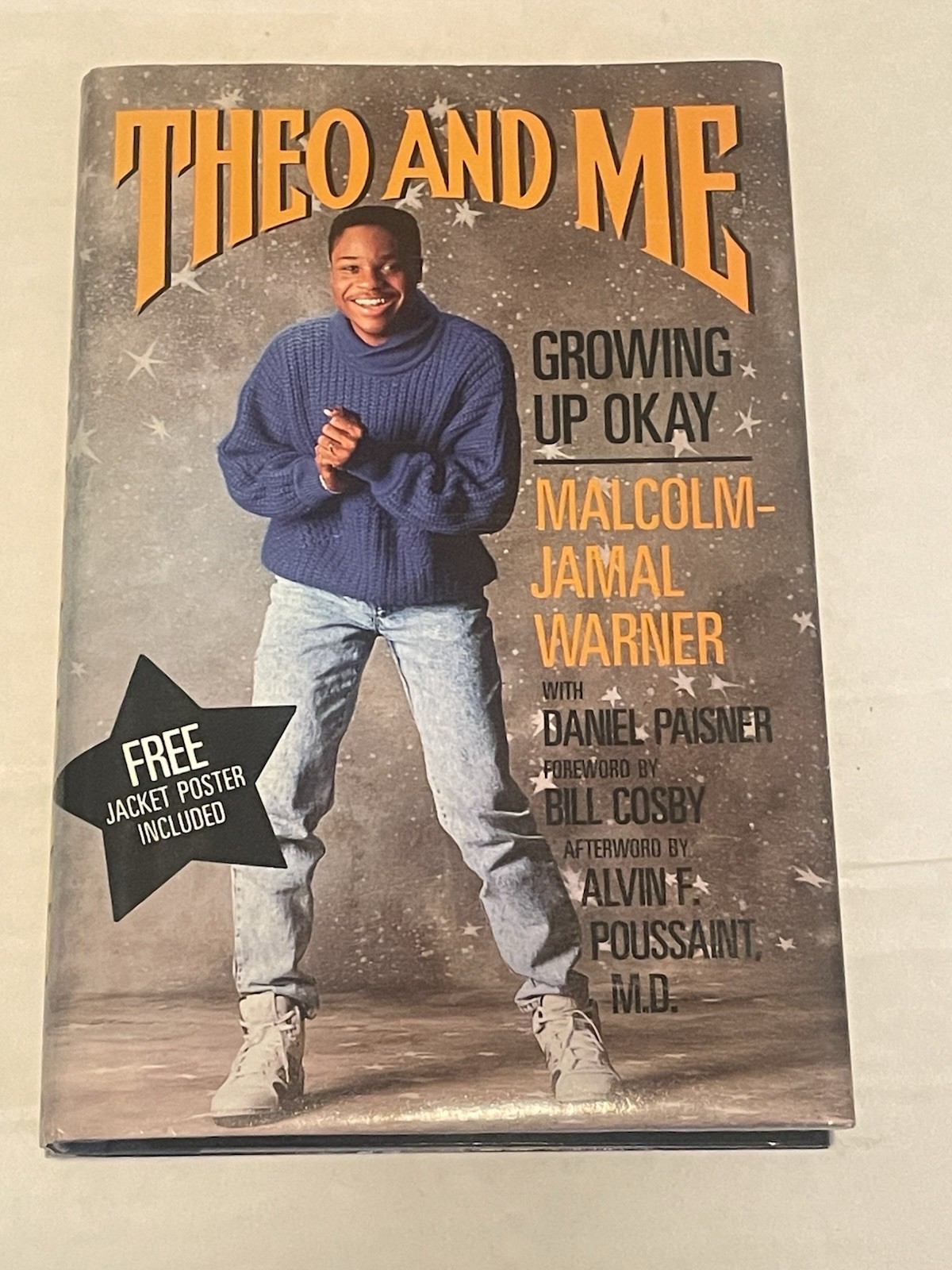 Theo And Me Malcolm Jamal Warner Autobiography Signed Autographed Hardcover 1stP