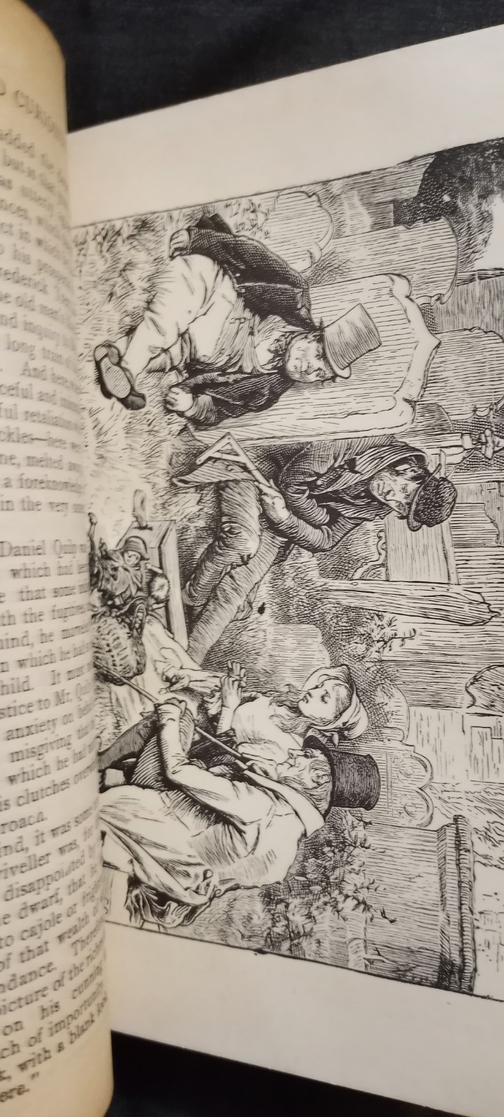 Charles Dickens – Old Curiosity Shop And Hard Times -VINTAGE HC Landport Edition