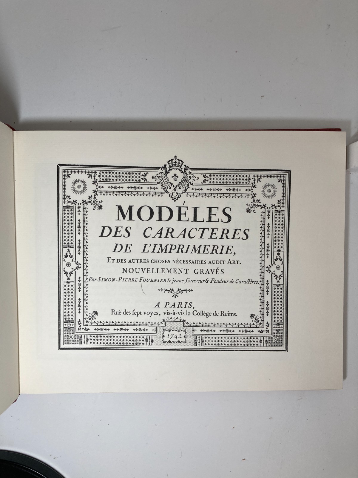 Fournier Modeles des Caracteres 1965 Eugrammia Typography Zaehnsdorf