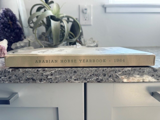 Arabian Horse Yearbook 1964 IAHA Vol Xll Arabian Horse Books / Memorabilia