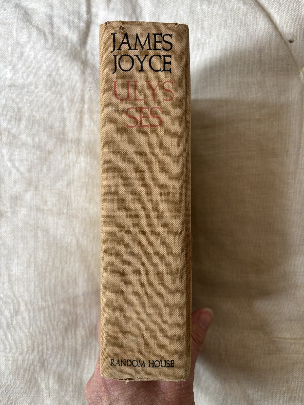James Joyce ULYSSES 1937 Random House 9th Printing Early American Edition VG