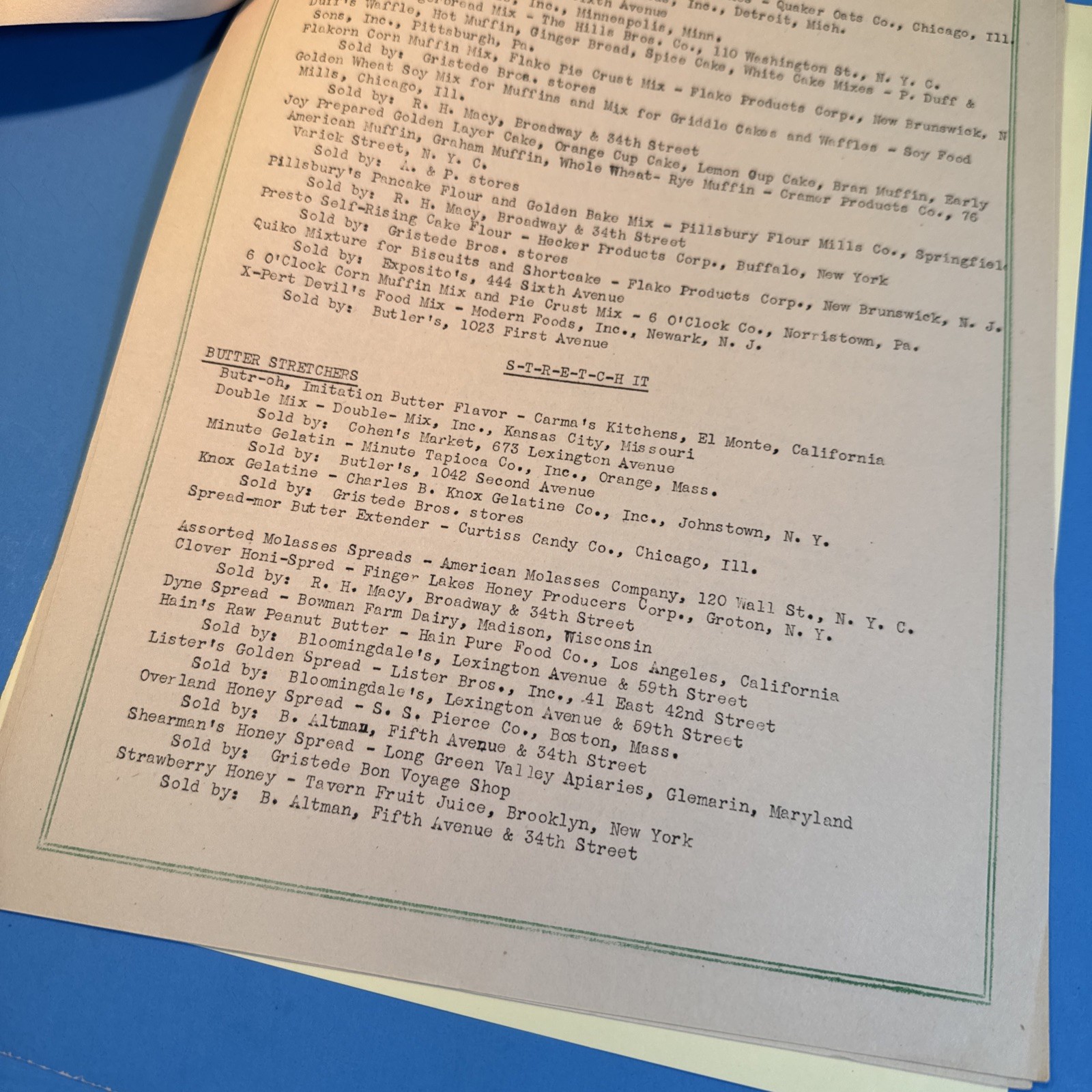 1943 Herald Tribune Home Institute WARTIME FOOD NEWS Exhibit America’s Cook Book