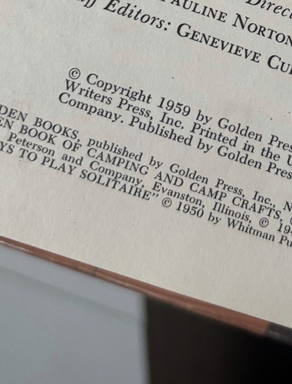 Vintage 1959 Golden Book Encyclopedia, 7 Volume Hardcover ~ See Description