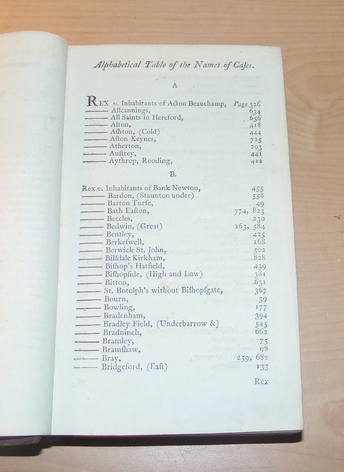 Decisions of the Court of King’s Bench Upon Settlement Cases. Burrow. 1790. 2nd