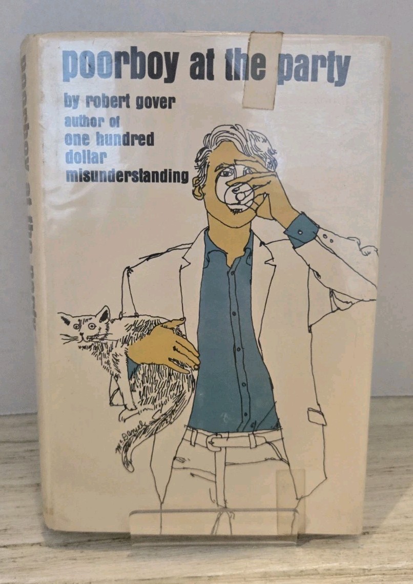 Poorboy at the Party Robert Gover 1966 Trident Press HC DJ Book Club Library…