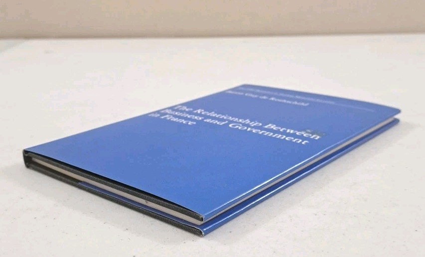 RARE 1983 HCDJ 1st Ed-The Relationship Between Business & Government In France