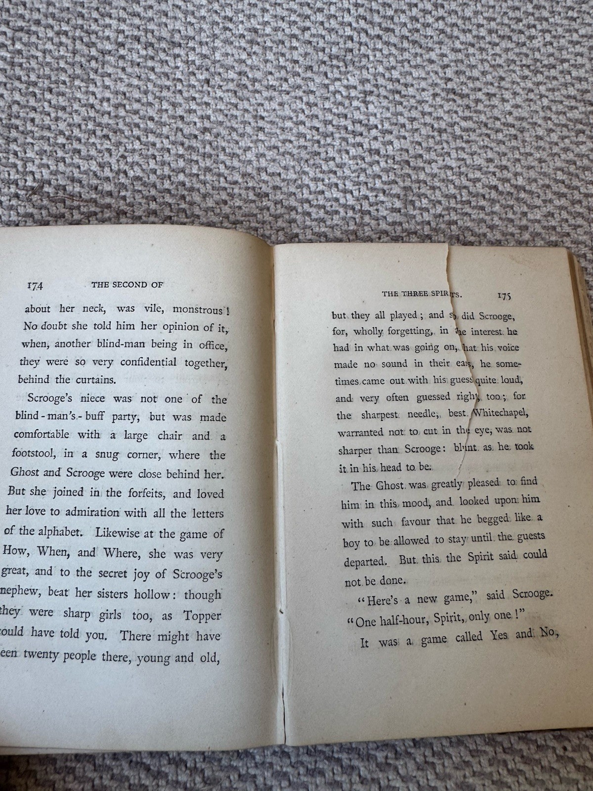 A Christmas Carol In Prose – Charles Dickens – Copyright Edition – 1880’s