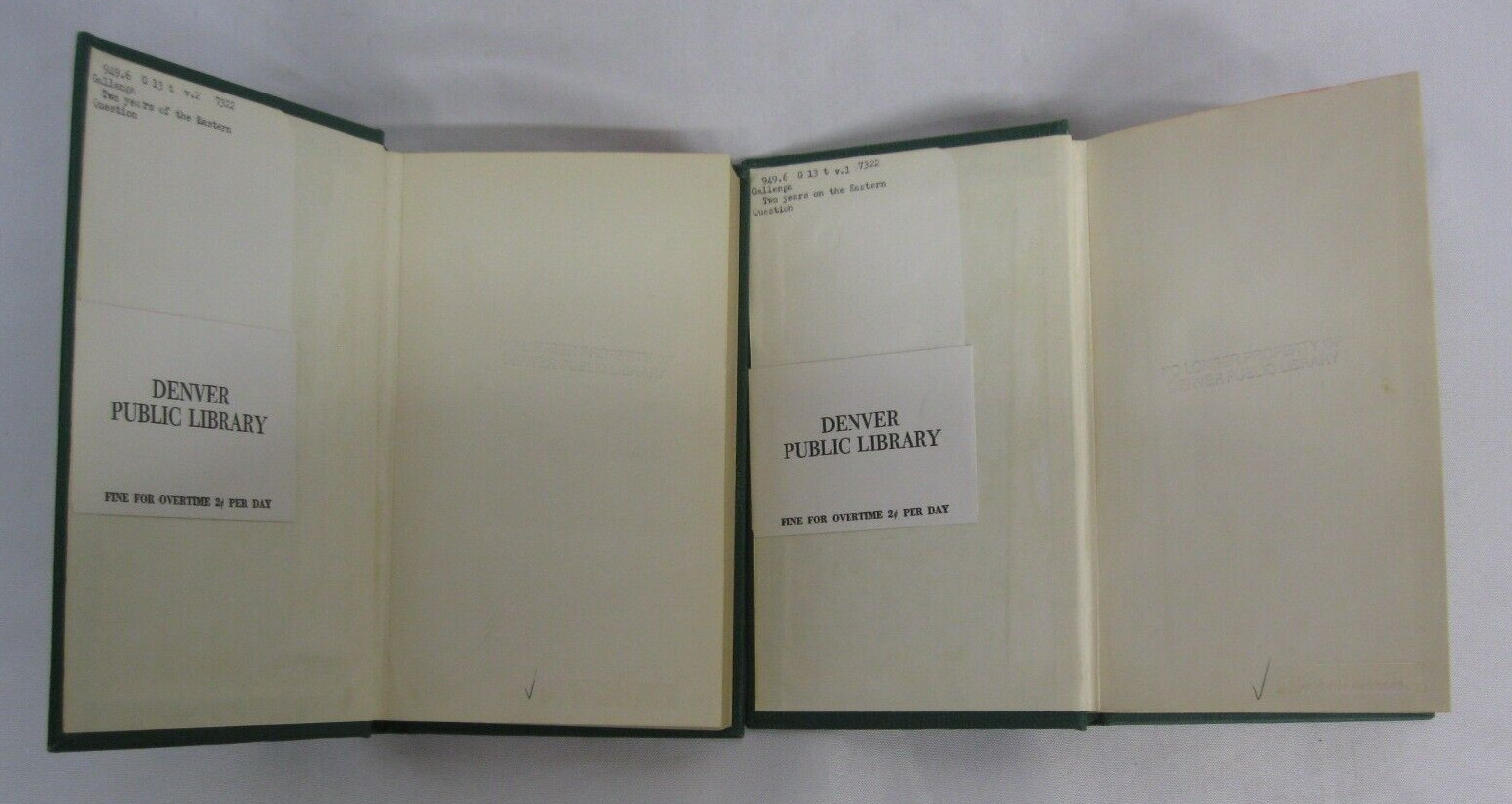 Two Years of the Eastern Question Gallenga Extremely Rare 1877 Rebound Ex. Lib.