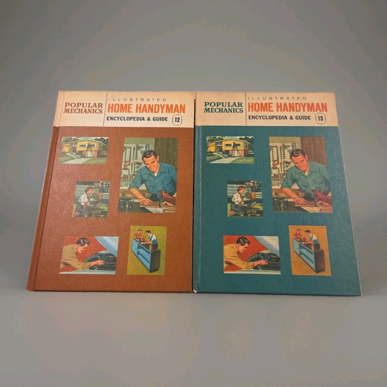1961 Popular Mechanics Home Handyman Encyclopedia And Guide Vols 1-16 Complete