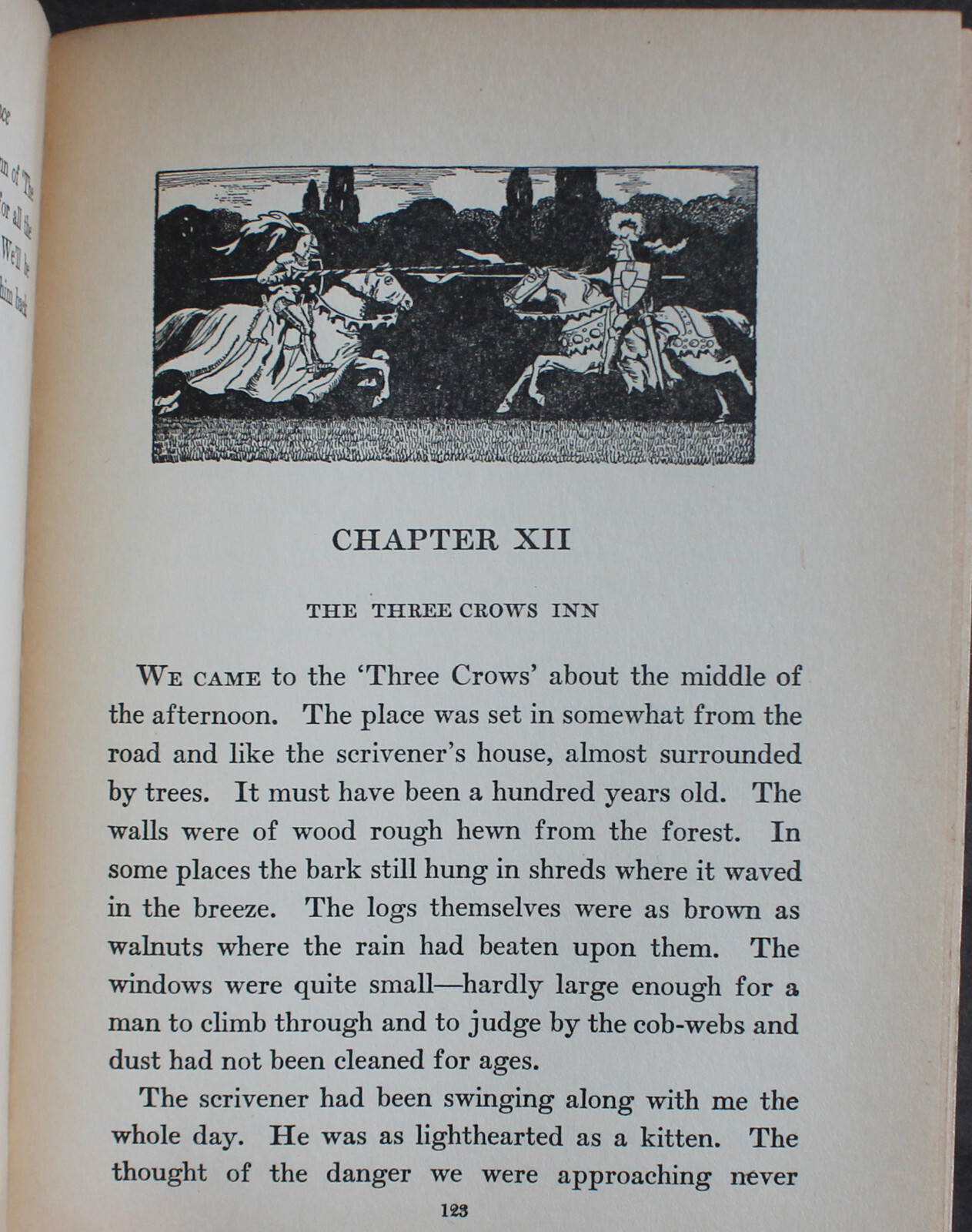 Rare Antique Old Book Medieval Tale 1928 Illustrated Black Prince Knights Battle