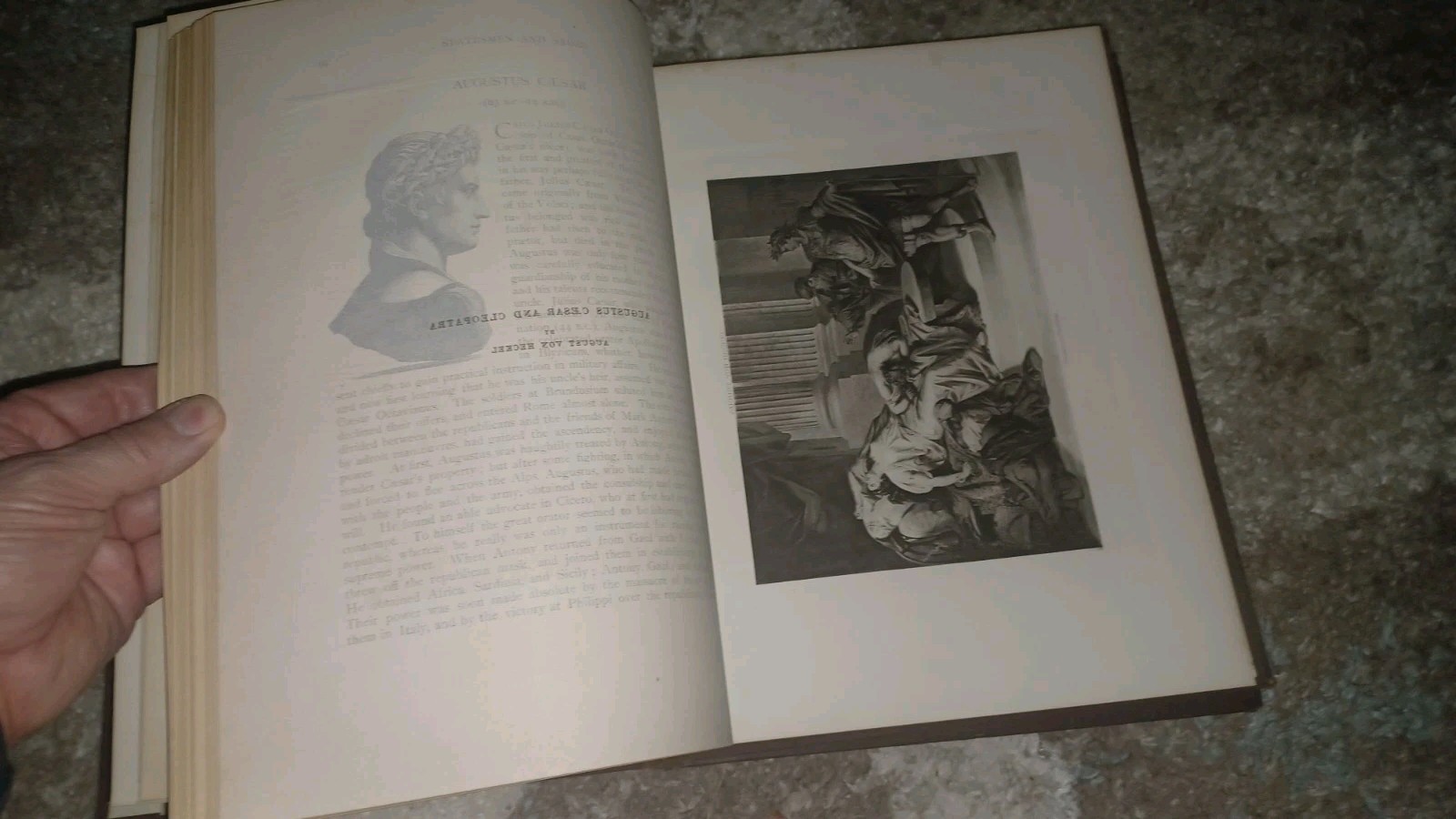 ANTIQUE 1894 Great Men And Famous Women Pen & Pencil Sketches Volume 3 & 6 NICE