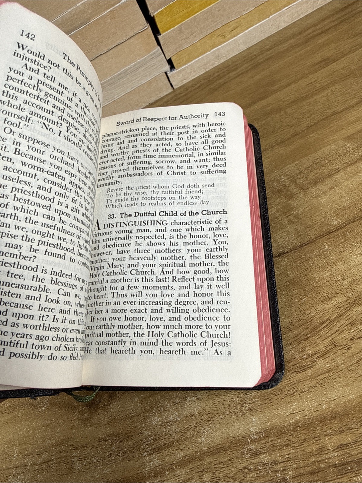 1952 The Young Man’s Guide by Father Lasance Book Catholic Devotional
