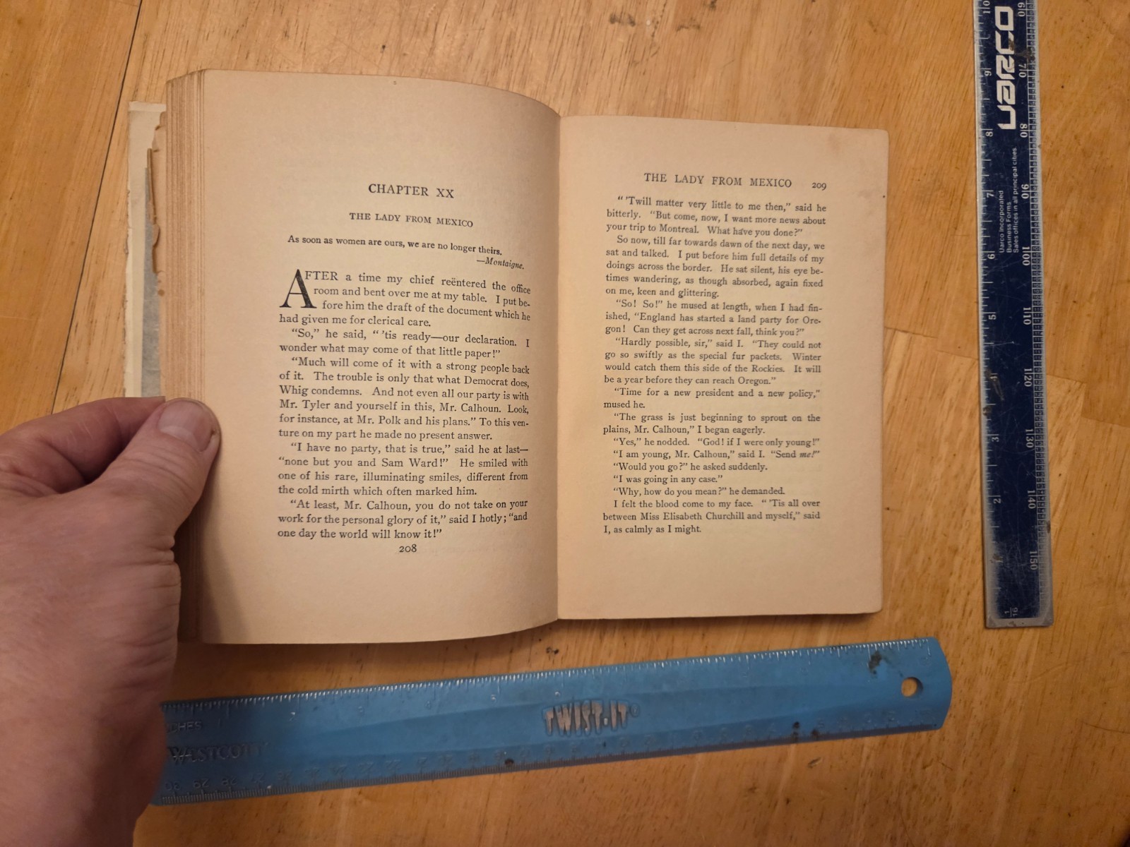 54 – 40 or Fight by Emerson Hough – Bobbs Merrell Hardcover
